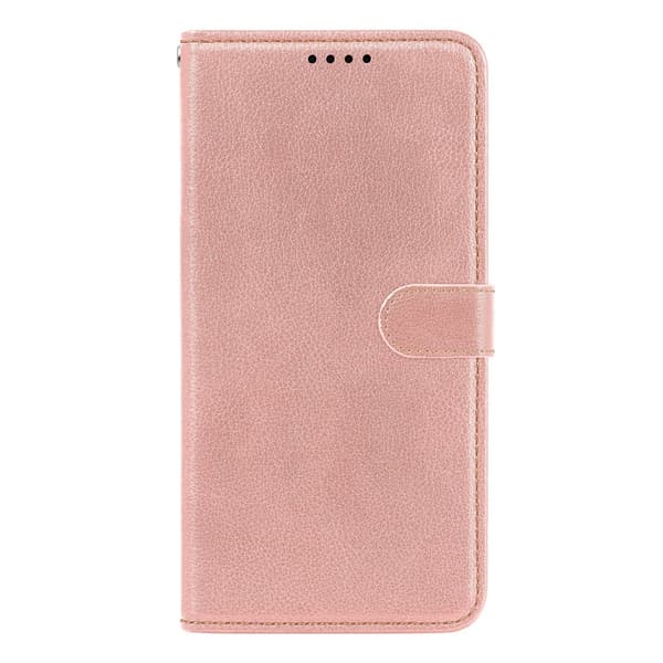 Samsung Galaxy A27 Plånboksfodral Läder Roséguld