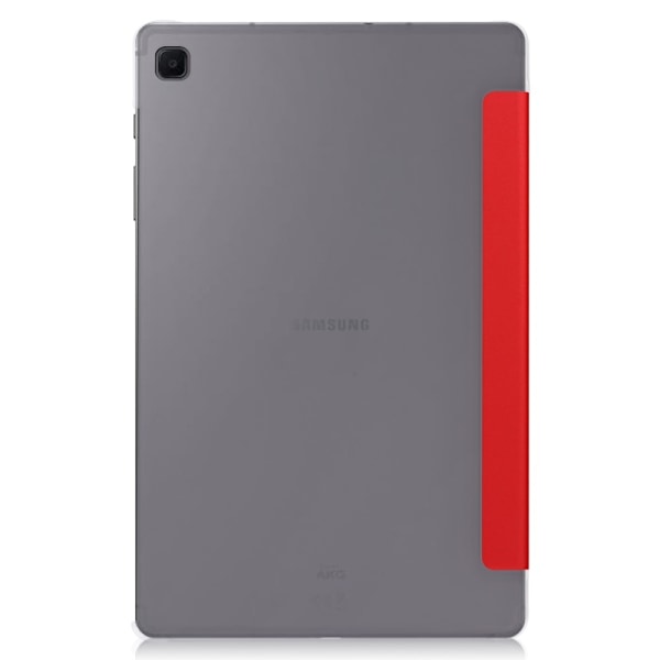 Samsung Galaxy Tab A7 10.4 Fodral Tri-Fold Röd Red Röd