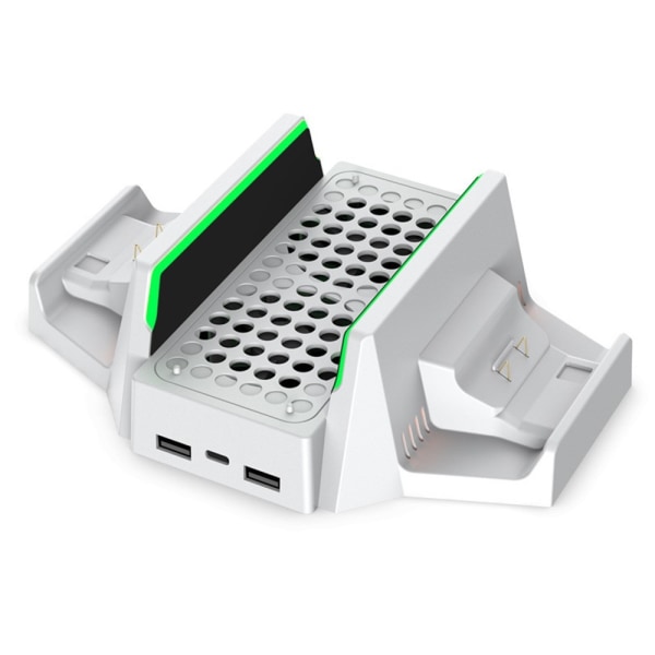 DOBE Xbox S/X Laddningsställ Med Laddare, Kylkning Och Batteripa