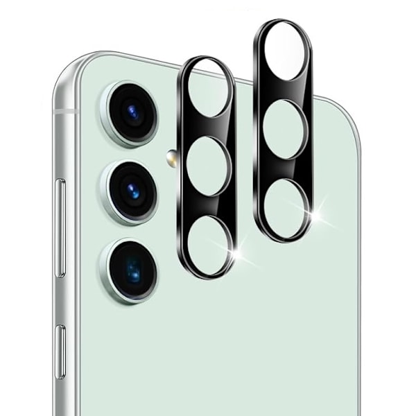 [2-Pack] Samsung S24 Plus Linsskydd I Härdat Glas - Svart