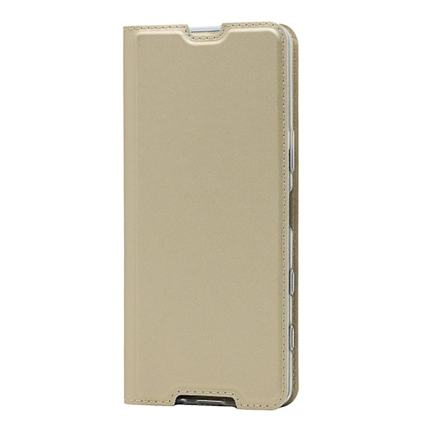 Sony Xperia 5 III Fodral Skin Touch Läder Guld