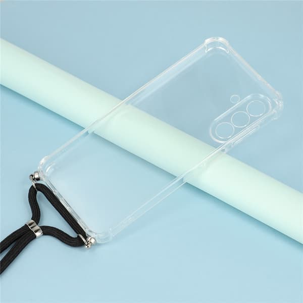 Samsung Galaxy A17 Skal Med Mobilsnöre Transparent