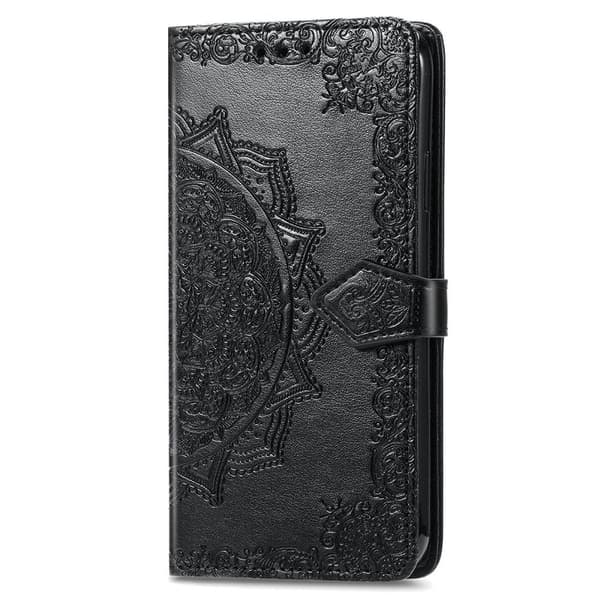 Honor 400 Smart Fodral Mandala Läder Svart
