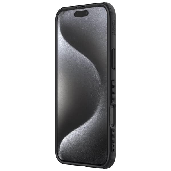 NILLKIN iPhone 16 Pro Max Skal MagSafe Frosted Shield Svart
