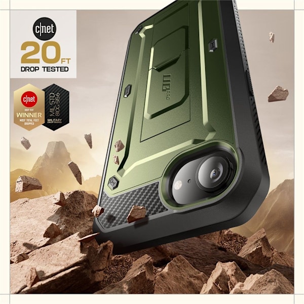 Supcase iPhone 16e Skal Unicorn Beetle Pro Guldan