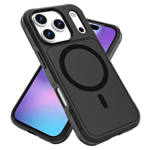 iPhone 17 Pro Skal MagSafe Hybrid Svart