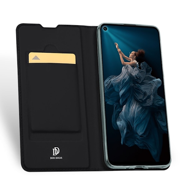 Honor 20 Pro - DUX DUCIS Plånboksfodral - Svart Svart