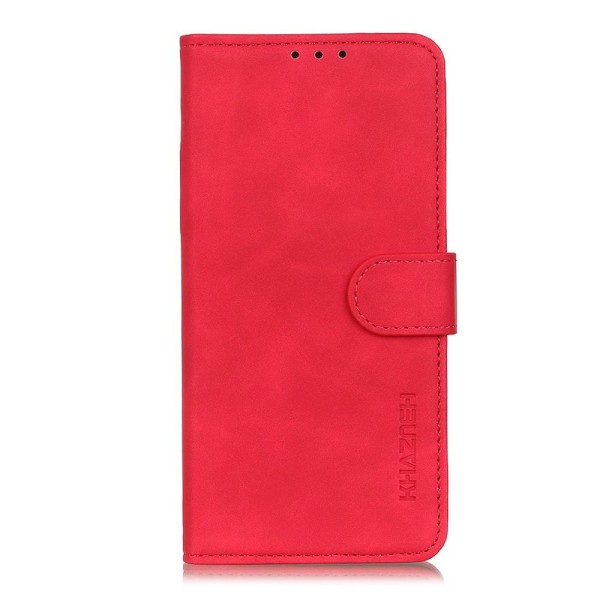 Nokia 3.4 - KHAZNEH Retro Fodral - Röd Red Röd