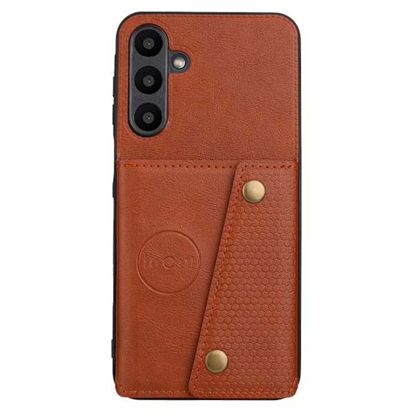 Samsung Galaxy A26 5G Skal Läder Med Kortfack Och Magnet