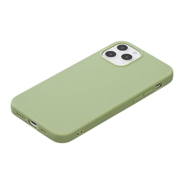 iPhone 12 / 12 Pro - Solid Matt TPU Skal - Grön