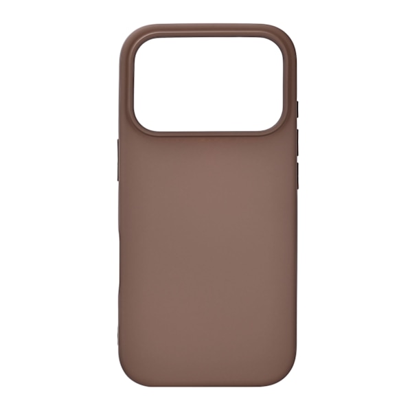 Onsala iPhone 17 Pro Mobilskal Med Silikonkänsla Chocolate