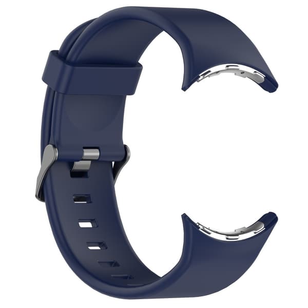 Google Pixel Watch 4 / 3 45 mm Armband Silikon Mörk Blå