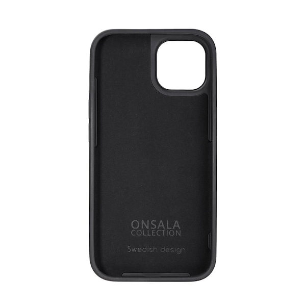 ONSALA iPhone 14 / 13 Mobilskal Silikon Svart