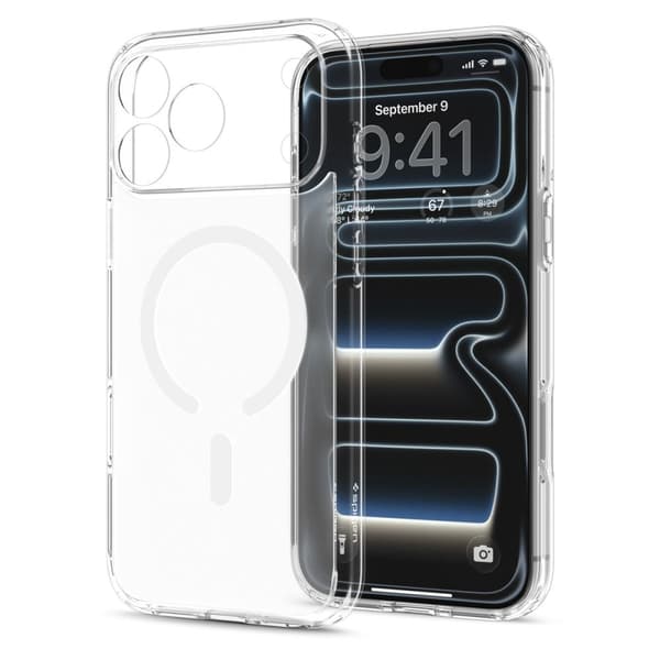 Spigen iPhone 18 Pro / 17 Pro Skal MagSafe Ultra Vit