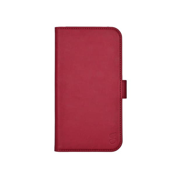 Gear iPhone 17 Pro Max Fodral MagSafe Läder Deep Red