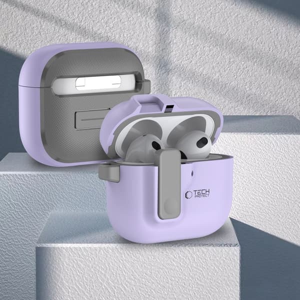 Tech-Protect AirPods 4 Skal Slim Hook Lavender