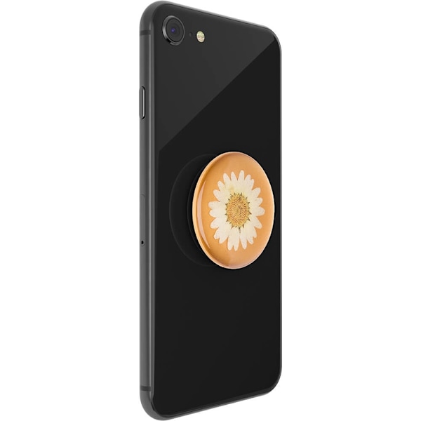 PopSockets Avtagbart Grip med Ställfunktion Premium Pressed Flower White Daisy