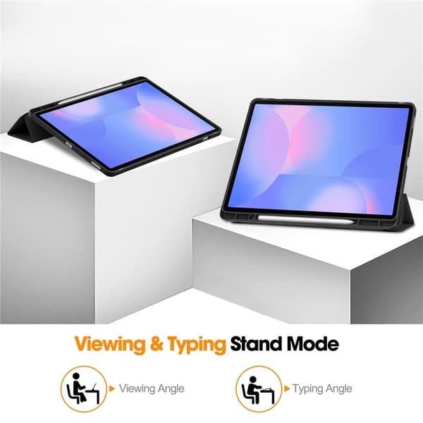 Samsung Galaxy Tab S10 FE Plus Fodral Tri-Fold Pennhållare