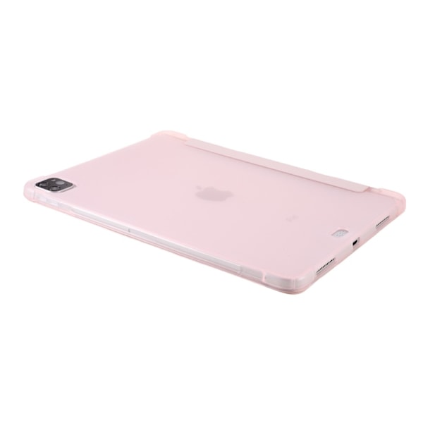 iPad Pro 11 (2018/2020/2021) - Tri-Fold Läder Fodral Pennhållare - Ljus Rosa Ljus Rosa
