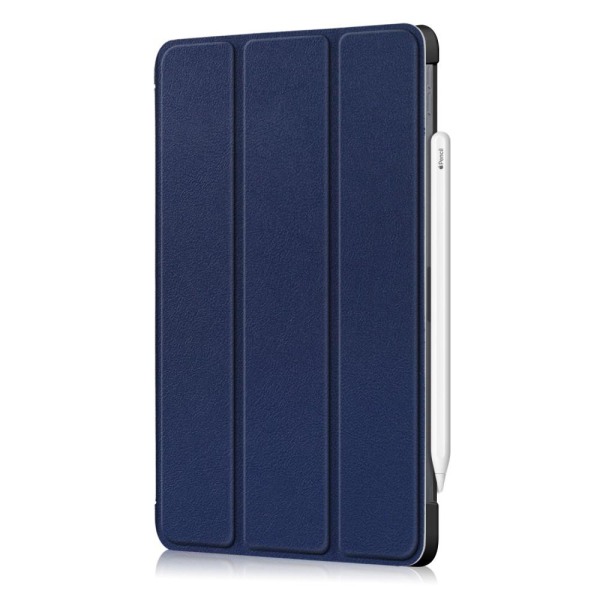 iPad Air 2020/2022/2024 / Pro 11 Fodral Tri-Fold Apple Pen Laddn DarkBlue Mörk Blå