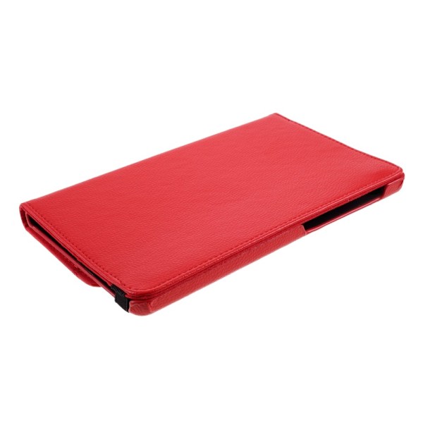 Huawei MatePad T8 - 360° Rotation Fodral - Röd Red Röd