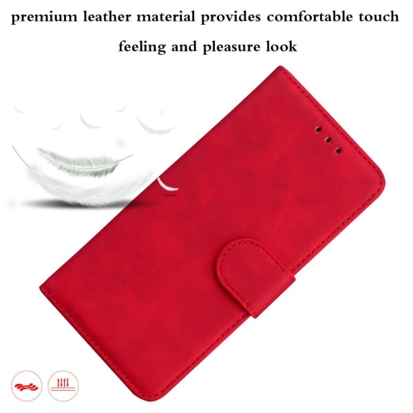Samsung Galaxy A32 5G - Solid Plånboksfodral - Röd Red Röd