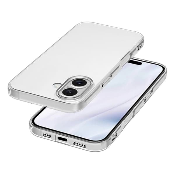 iPhone 17 Skal Slim Fit TPU Transparent
