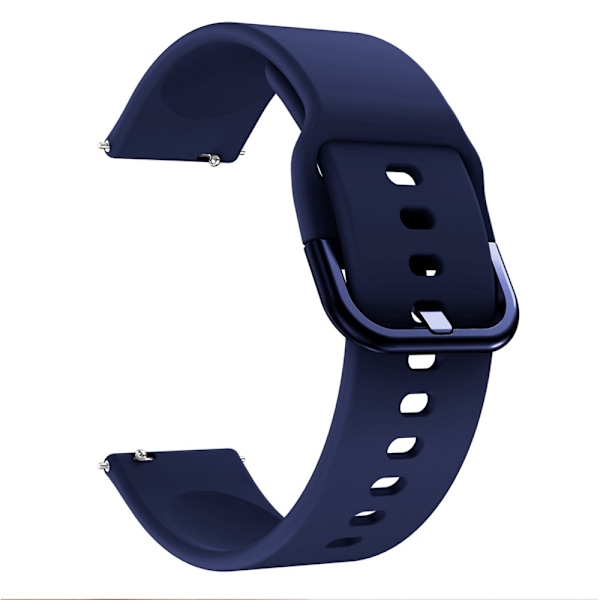 Silikon Armband Smartwatch - Mörk Blå  (22 mm) DarkBlue Mörk Blå