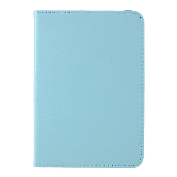 iPad Mini 2024/2021 Fodral 360° Rotation Litchi Sky Blue