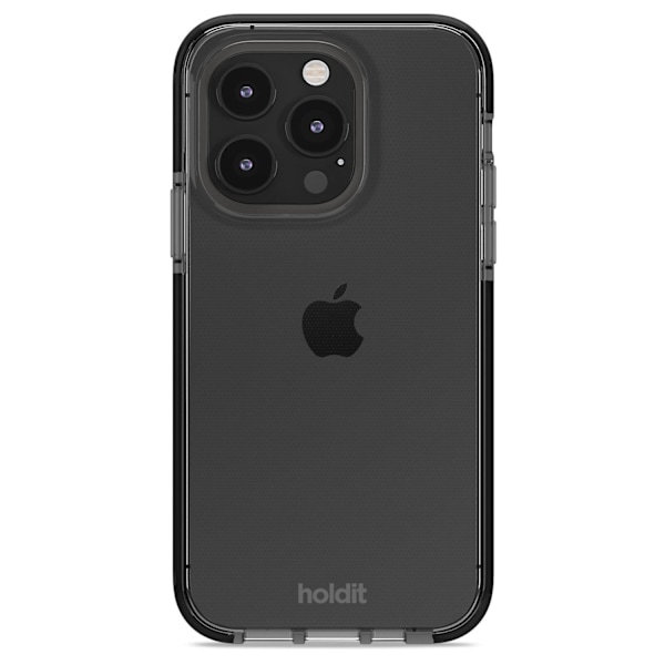holdit iPhone 15 Pro Mobilskal Seethru Svart