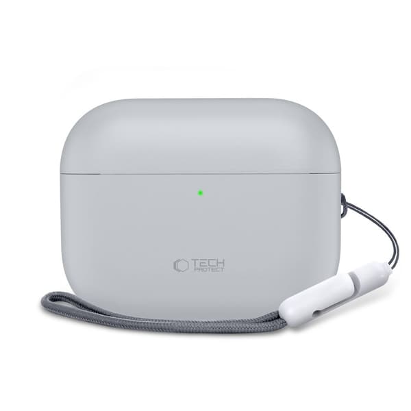 Tech-Protect AirPods Pro 3 Skal Silicone Crayon Grey