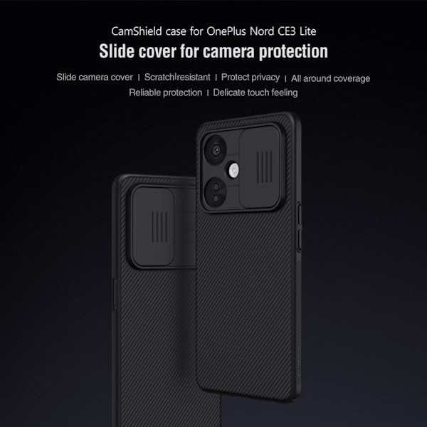 NILLKIN OnePlus Nord CE 3 Lite 5G Skal CamShield Pro Blå