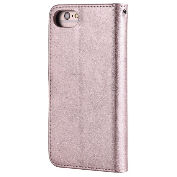 iPhone 6/7/8/SE (2020/2022) - 2in1 Magnet/Plånboksfodral - Roséguld Roséguld