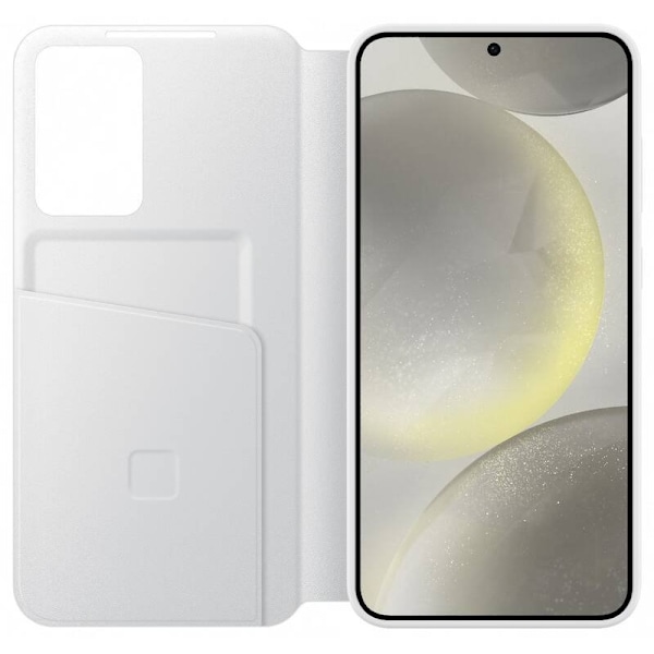 Samsung Galaxy S24 Plus Fodral Smart Clear View White