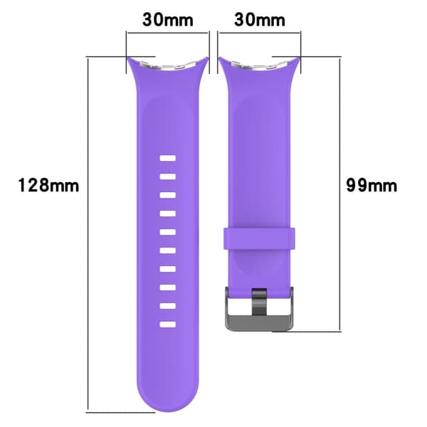 Google Pixel Watch 4 / 3 45 mm Armband Silikon Grön