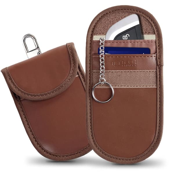 Tech-Protect RFID Signalblockerande Fodral Espresso