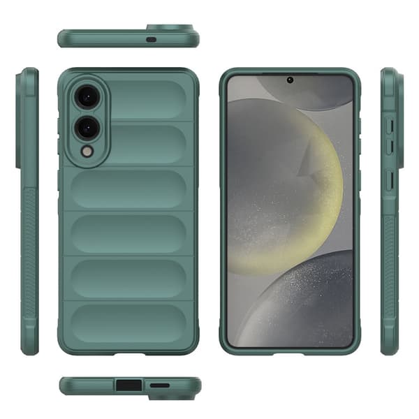 Samsung Galaxy S25 Edge Skal Magic Shield Grön