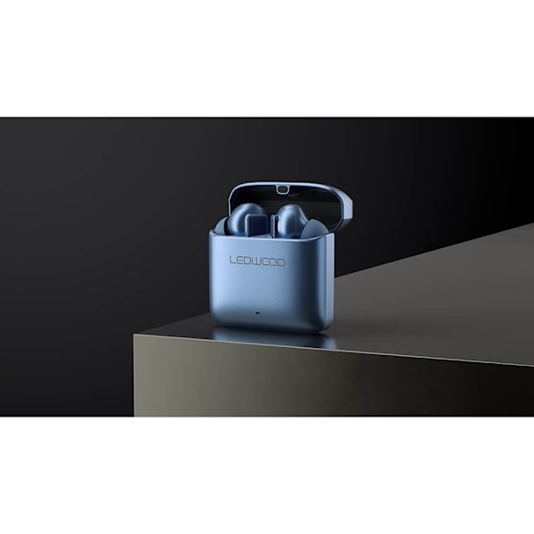 LEDWOOD Hörlur Titan TWS True Wireless In-Ear Blå
