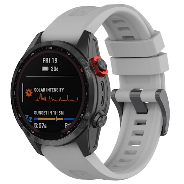 Silikon Armband Garmin Grå