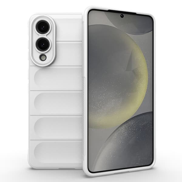 Samsung Galaxy S25 Edge Skal Magic Shield Vit