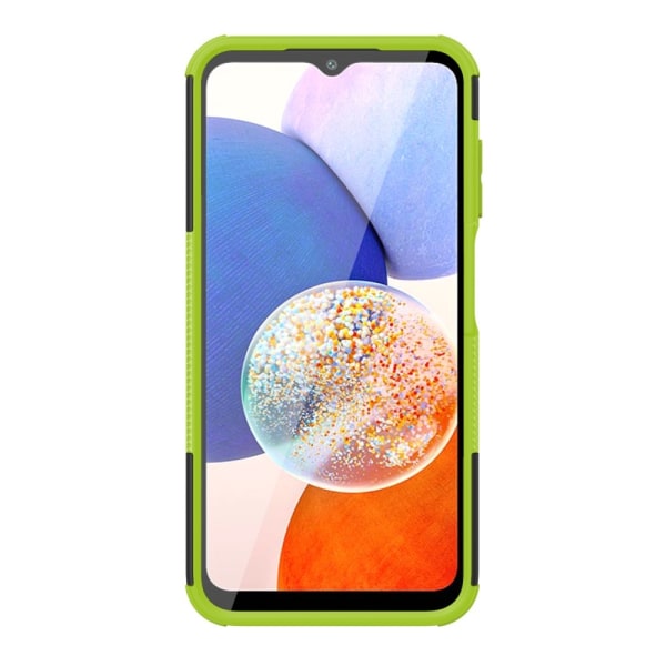 Samsung Galaxy A15 4G/5G Ultimata Stöttåligt med Stöd Grön