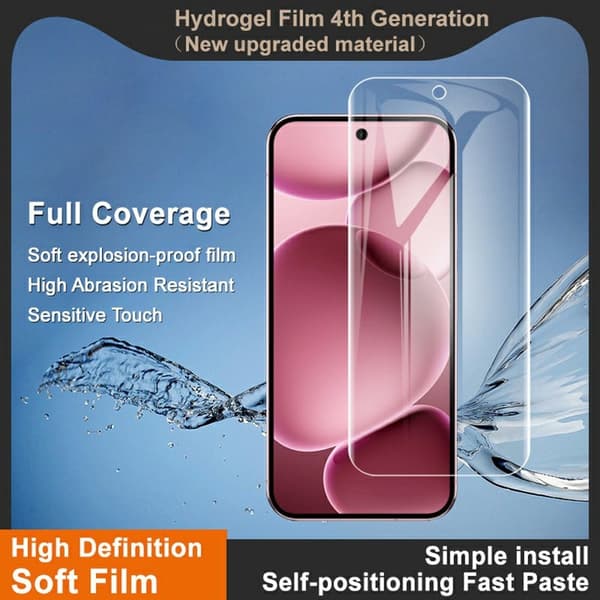 IMAK Google Pixel 10 Pro XL Skärmskydd TPU