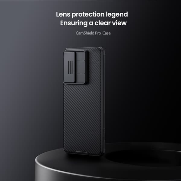 NILLKIN Samsung Galaxy S25 Edge Skal CamShield Pro Grön