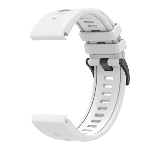 Garmin Fenix 26 mm Armband Quick Release Silikon Vit