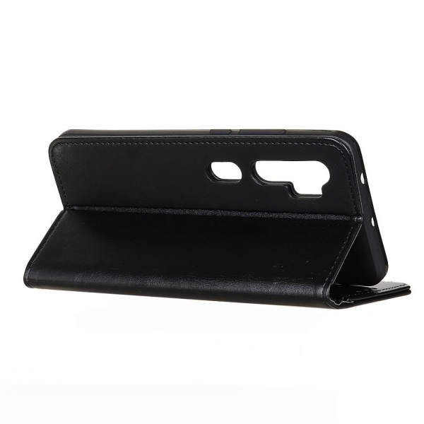 Xiaomi Mi Note 10 / Note 10 Pro - Vintage Plånboksfodral - Svart Black Svart