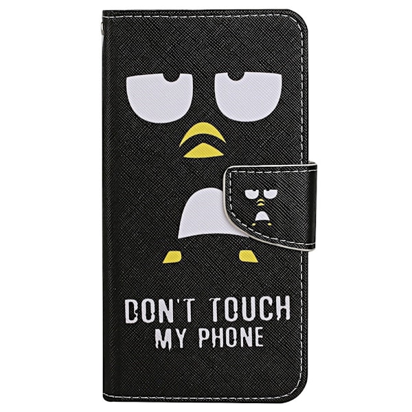 iPhone 16 Pro Fodral Med Tryck Dont Touch Pingvin