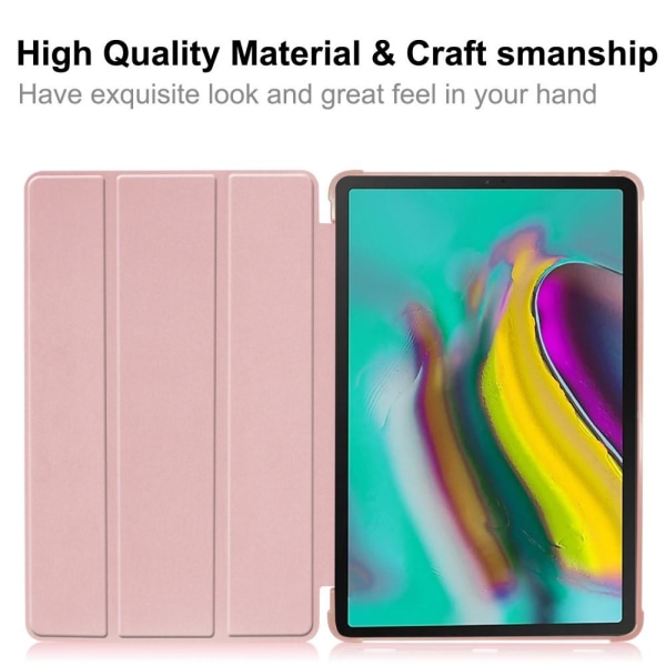 Samsung Galaxy Tab A 10.1 2019 - Tri-Fold Fodral - Roséguld Roséguld Roséguld