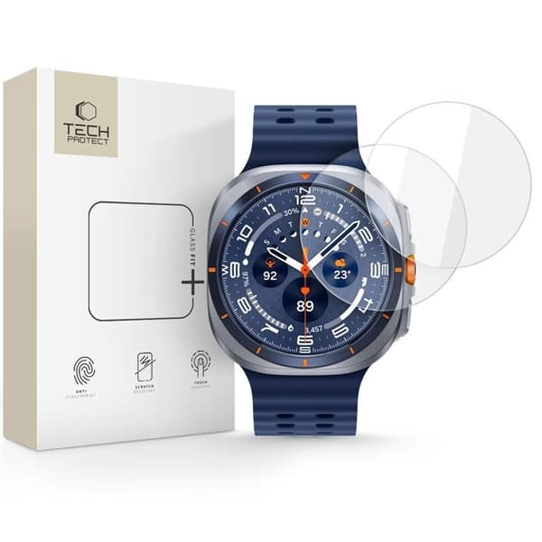 Tech-Protect Galaxy Watch Ultra (2025) / 47 mm 2-PACK Skärmskydd