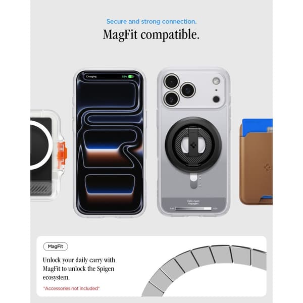 Spigen iPhone 18 Pro Max/17 Pro Max Skal Ultra Hybrid MagSafe