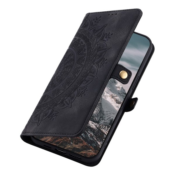 Xiaomi Redmi Note 14 Pro/Pro Plus 5G Fodral Mandala Svart